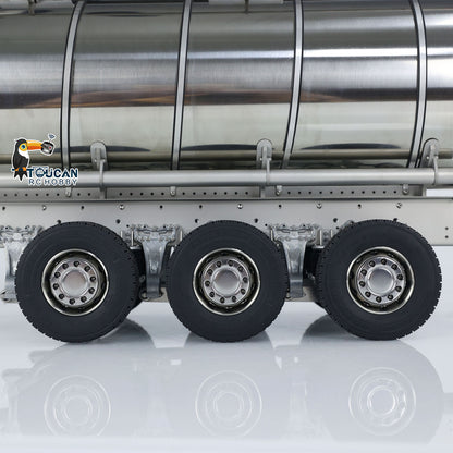 TOUCAN RC HOBBY ScaleClub 1/14 Metal 6*6 Semi-trailer Fuel Tank for RC Tractor Truck Transport Trailer Assembled and Un-painted DIY Models