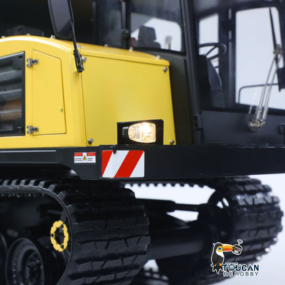 Upgraded Super Frog T14R Panther 1/14 Remote Control Hydraulic Crawler Dumper RC Metal Tracked Tipper Truck Frsky X14 Radio