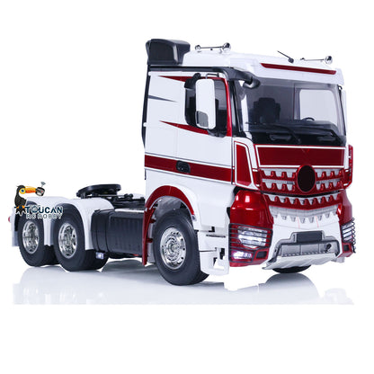 In Stock Customized Toucan Hobby 1/14 6x4 RC Tractor Truck 3363 Remote Control Car Painted Assembled Model Lights Optional Versions