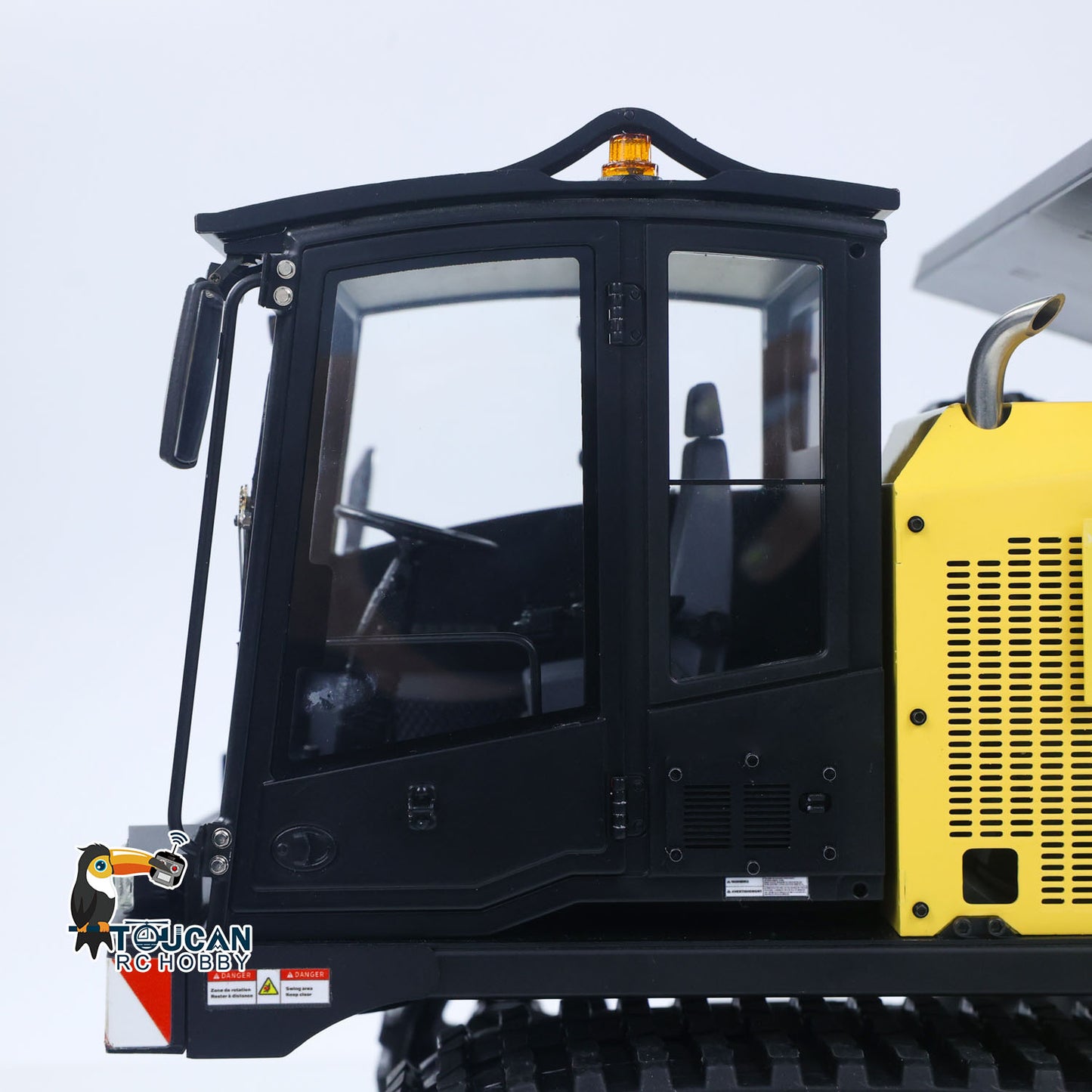 Upgraded Super Frog T14R Panther 1/14 Remote Control Hydraulic Crawler Dumper RC Metal Tracked Tipper Truck Frsky X14 Radio