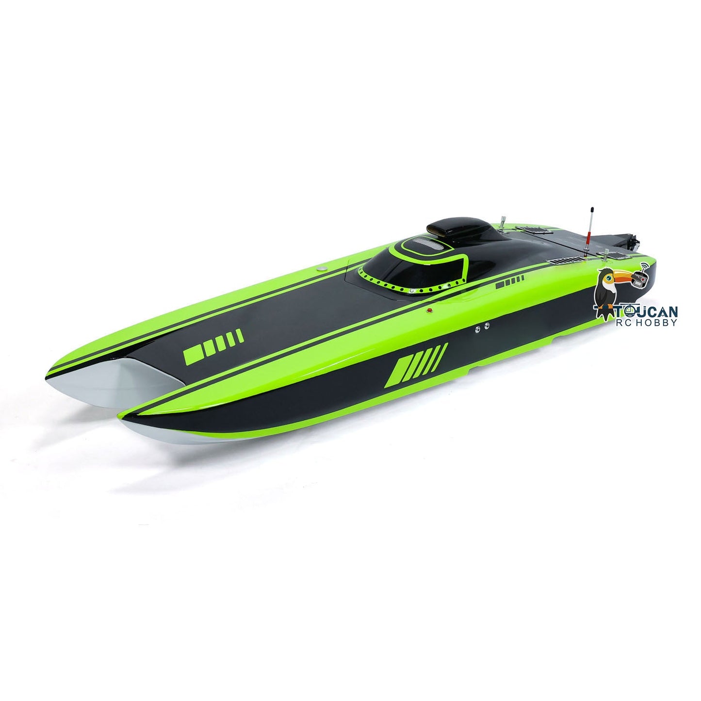 G30E 30CC Painted Fiber Glass Gasoline Racing ARTR RC Boat High Speed DIY Model Engine Servo Controller 1300*360*220mm 65-70km/h