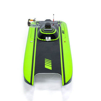 G30E 30CC Prepainted Gasoline Racing KIT RC Boat Hull Fiber Glass DIY Model for Advanced Player 1300*360*220mm Present W/O Mount