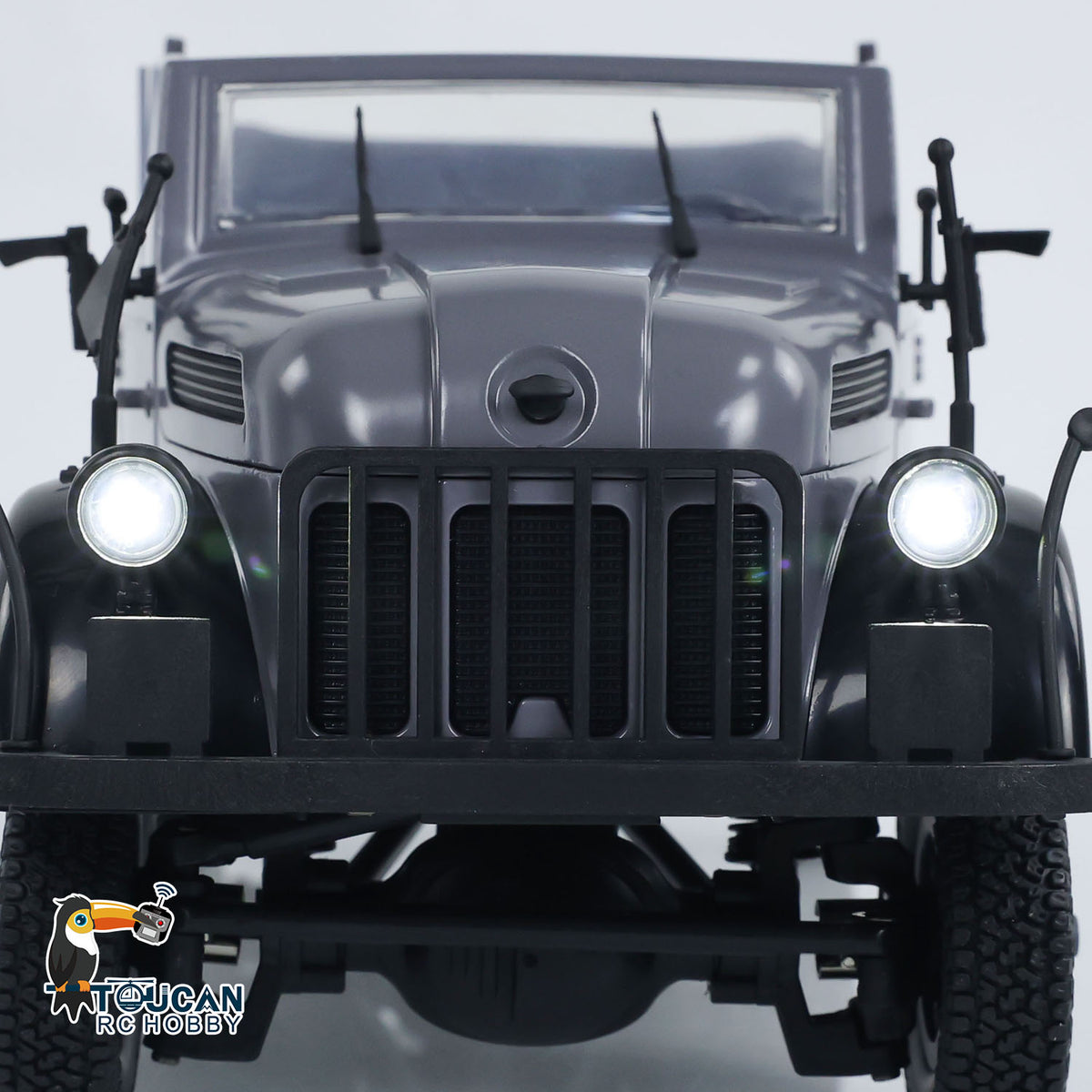 TOUCAN RC HOBBY 1/18 HG4-51 4x4 RC Command Vehicles 4WD Radio Control Off-road Car Model UPgraded Version Sound Light Smoke Unit ESC Servo Motor