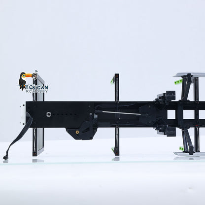 TOUCAN RC HOBBY HHRC 3Axles 1/14 Timber Trailer for Remote Control Logging Truck DIY 1/14 RC TAMIYA Tractor Model