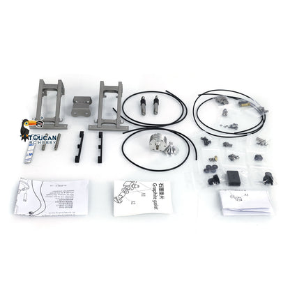 LESU 1/14 Metal Hydraulic Fork Brick Clamp for LESU RC Hydraulic Crane Dumper Car Radio Control Truck Kits Unassembled and Unpainted