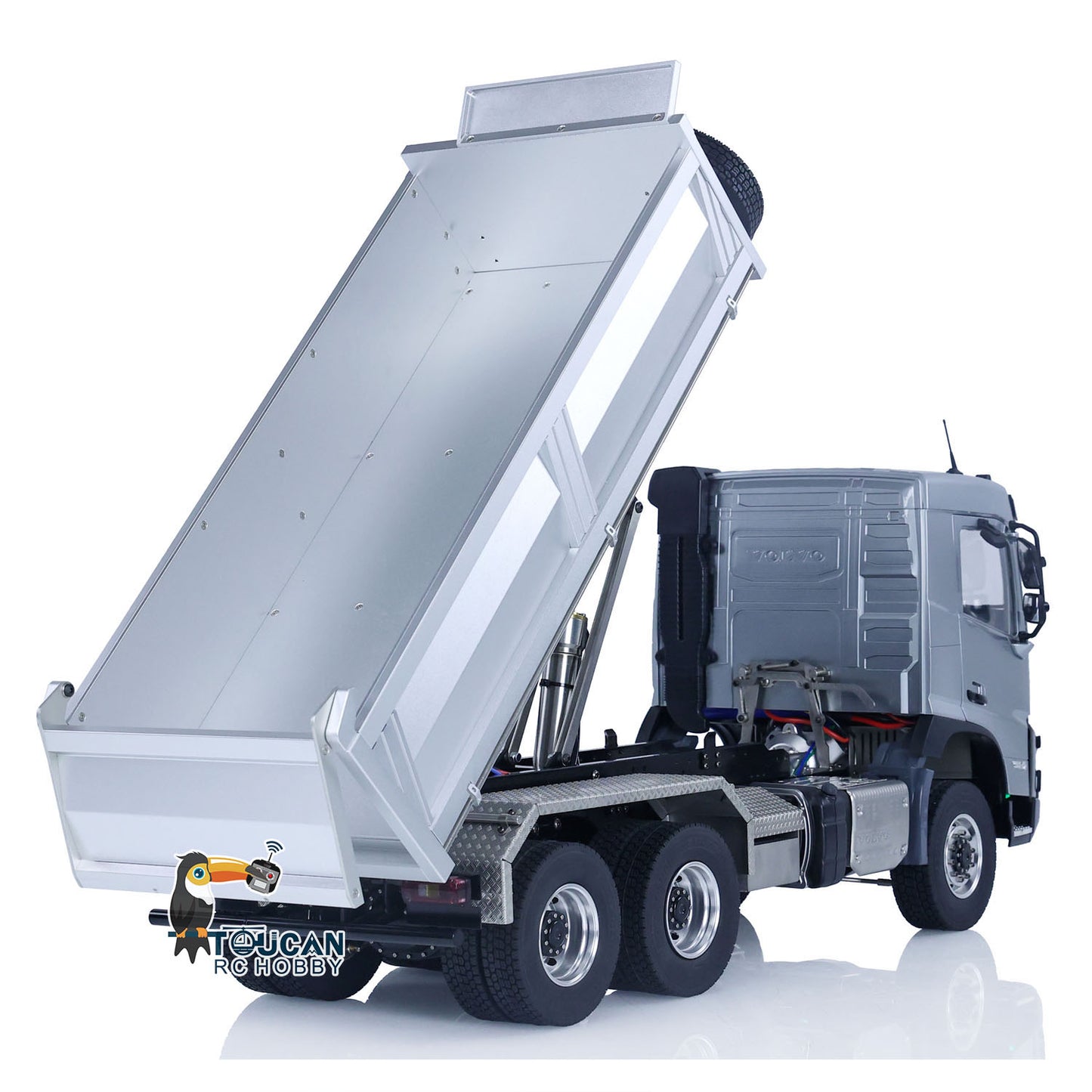 Double E 1/14 Hydraulic RC Dump Truck 6x6 FMX Remote Control Dumper Ca –  toucanhobby