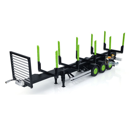Toucan 3Axles 1/14 Timber Trailer for Remote Control Logging Truck DIY 1/14 RC TAMIYA Tractor Model