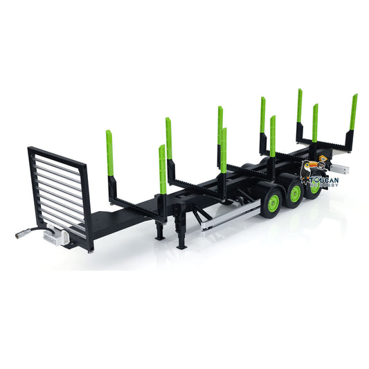 Toucan 3Axles 1/14 Timber Trailer for Remote Control Logging Truck DIY 1/14 RC TAMIYA Tractor Model