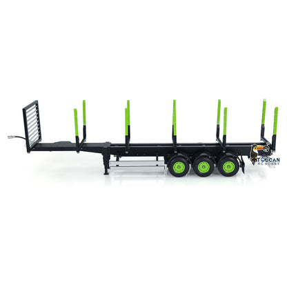Toucan 3Axles 1/14 Timber Trailer for Remote Control Logging Truck DIY 1/14 RC TAMIYA Tractor Model