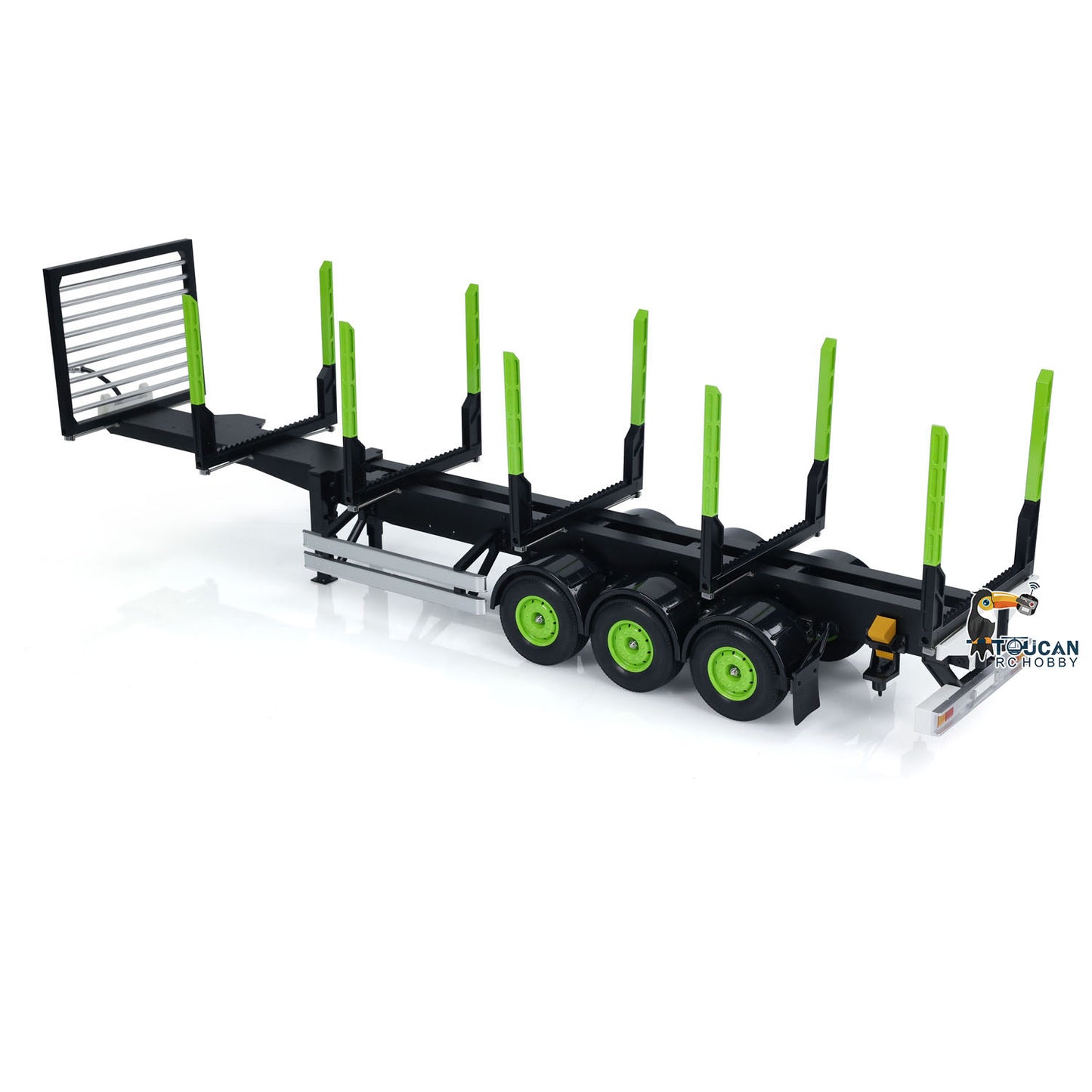 Toucan 3Axles 1/14 Timber Trailer for Remote Control Logging Truck DIY 1/14 RC TAMIYA Tractor Model