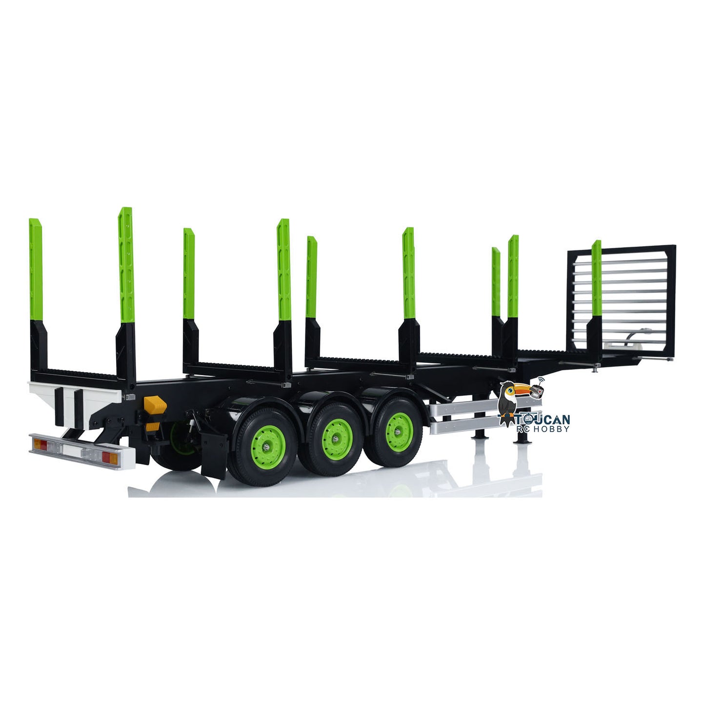 Toucan 3Axles 1/14 Timber Trailer for Remote Control Logging Truck DIY 1/14 RC TAMIYA Tractor Model