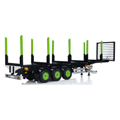 Toucan 3Axles 1/14 Timber Trailer for Remote Control Logging Truck DIY 1/14 RC TAMIYA Tractor Model