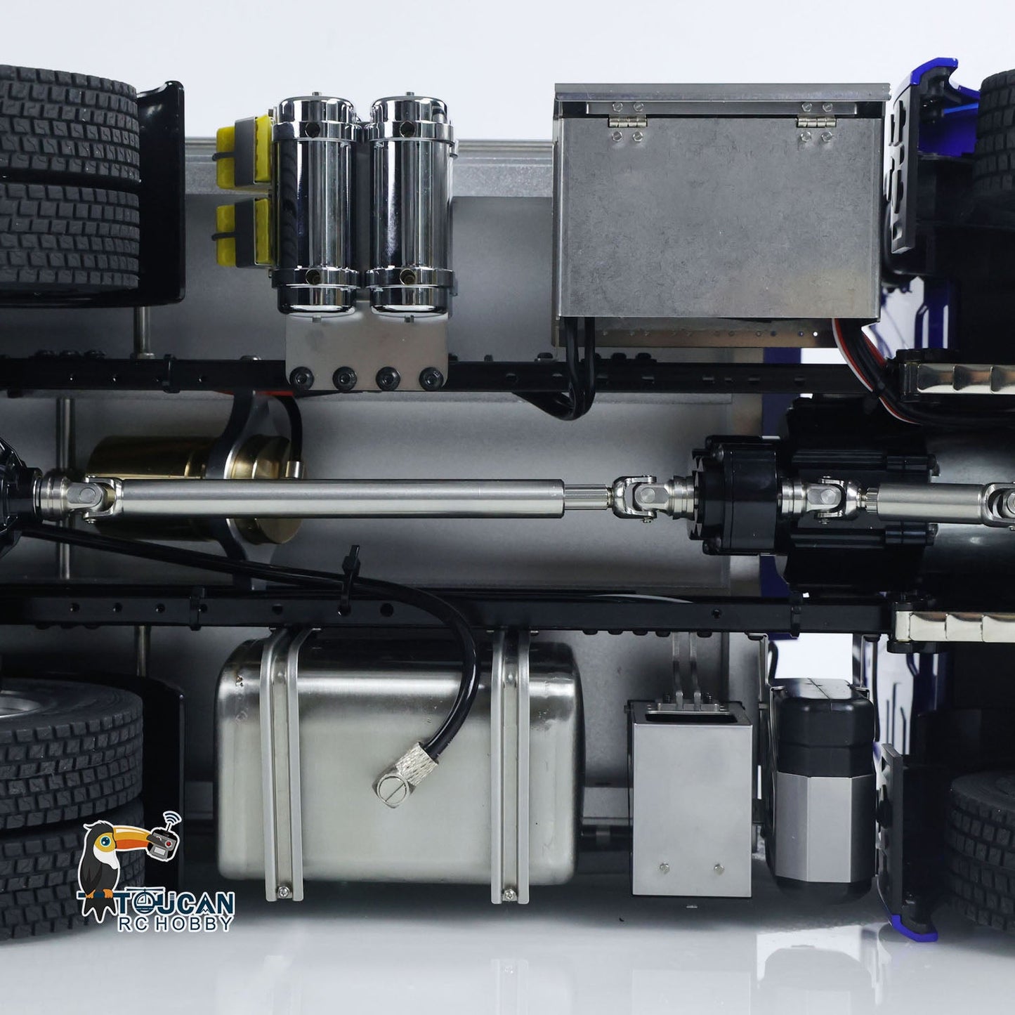 MD 1/14 6*6 Metal RC Hydraulic Dumper Truck 3348 2025Type 6WD Radio Controlled Tipper Lorry Car Model Metal Chassis 2Speed Gearbox Light Sound ESC Motor