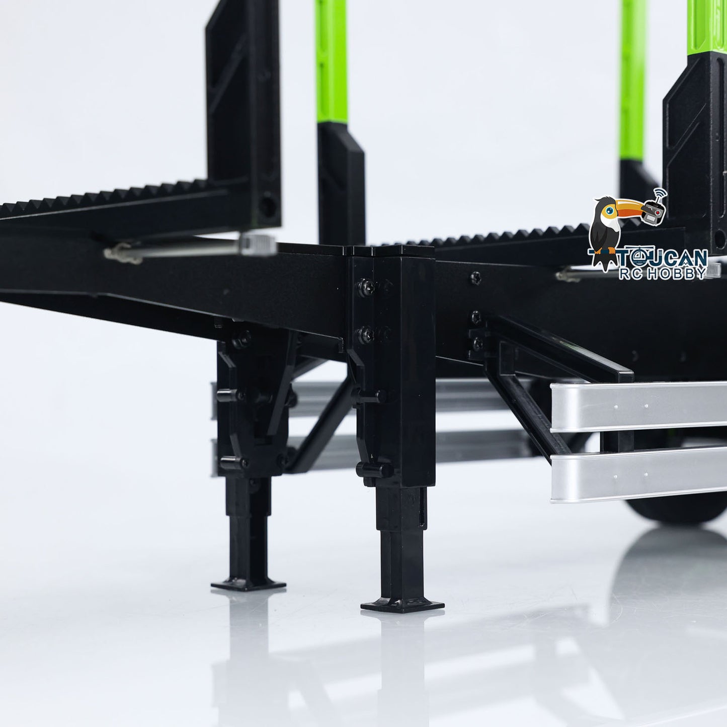 Toucan 3Axles 1/14 Timber Trailer for Remote Control Logging Truck DIY 1/14 RC TAMIYA Tractor Model