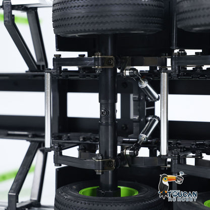 Toucan 3Axles 1/14 Timber Trailer for Remote Control Logging Truck DIY 1/14 RC TAMIYA Tractor Model