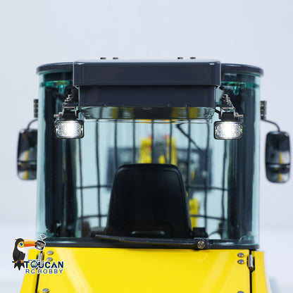 TOUCAN RC HOBBY LESU RTR 4X4 1:14 RC Hydraulic Telescopic Arm Loader AOUE AT1050 Metal Fork Lift Trucks Light Sound Flysky I6S Radio Battery