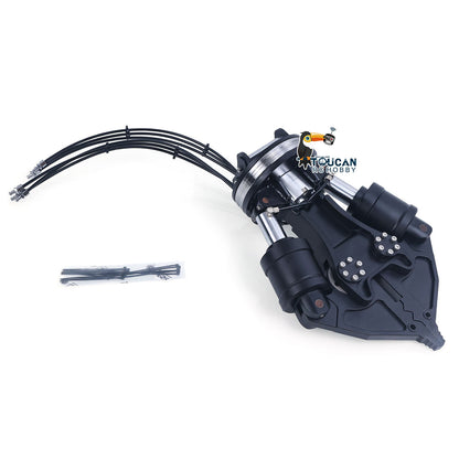 New Product Metal Hydraulic Shear Electric Hammer with 270 Degrees Rotation for 1/12 RC Hydraulic Digger C395 976 Remote Control Construction Vehicles Excavator
