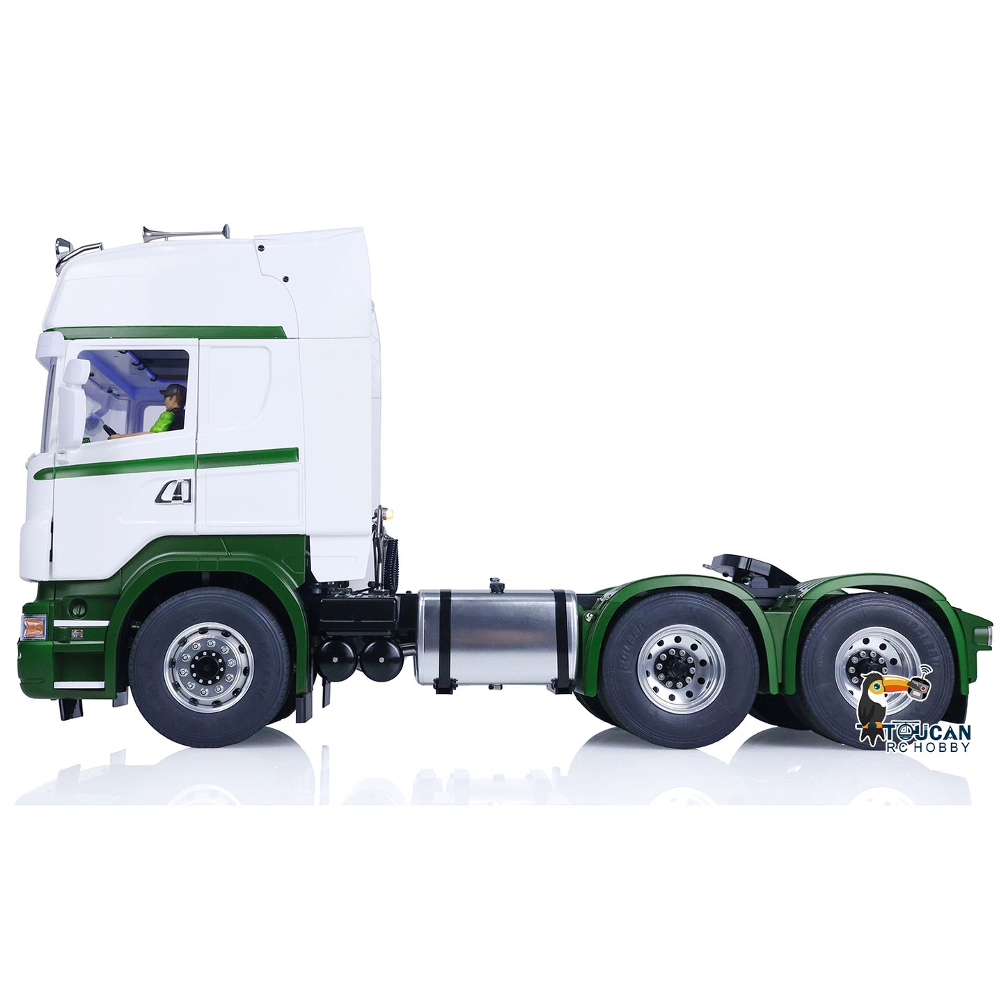 TOUCAN 1:14 DIY RC Tractor Truck for Tamiya 6x6 Remote Control Cars Model