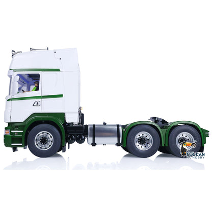 TOUCAN 1:14 DIY RC Tractor Truck for Tamiya 6x6 Remote Control Cars Model