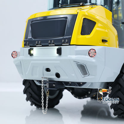TOUCAN RC HOBBY LESU RTR 4X4 1:14 RC Hydraulic Telescopic Arm Loader AOUE AT1050 Metal Fork Lift Trucks Light Sound Flysky I6S Radio Battery