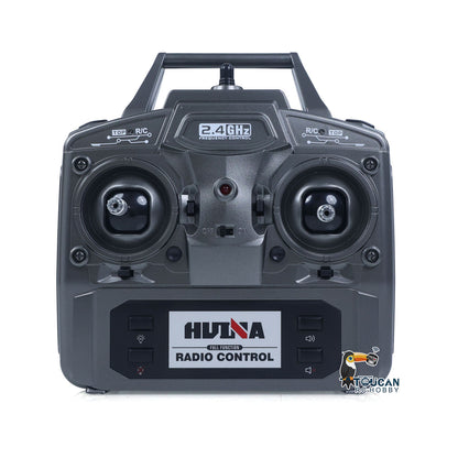 US Stock HUINA 1/14 Remote Control Dump Truck 12CH RC Tipper Finished Model Toy Gift RTR Light Sound Effects Radio USB Charging Cable