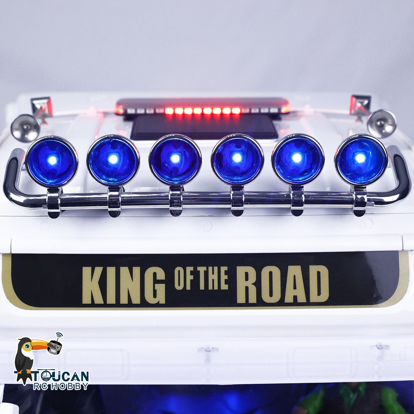 TOUCAN 1:14 DIY RC Tractor Truck for Tamiya 6x6 Remote Control Cars Model