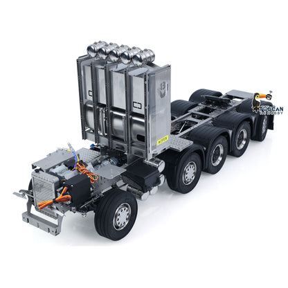 TOUCAN RC HOBBY ScaleClub 10x10 Metal Chassis for 1/14 DIY RC Tractor Truck R620 770S Remote Control Lorry Car Differential Lock Rear Axle Steering