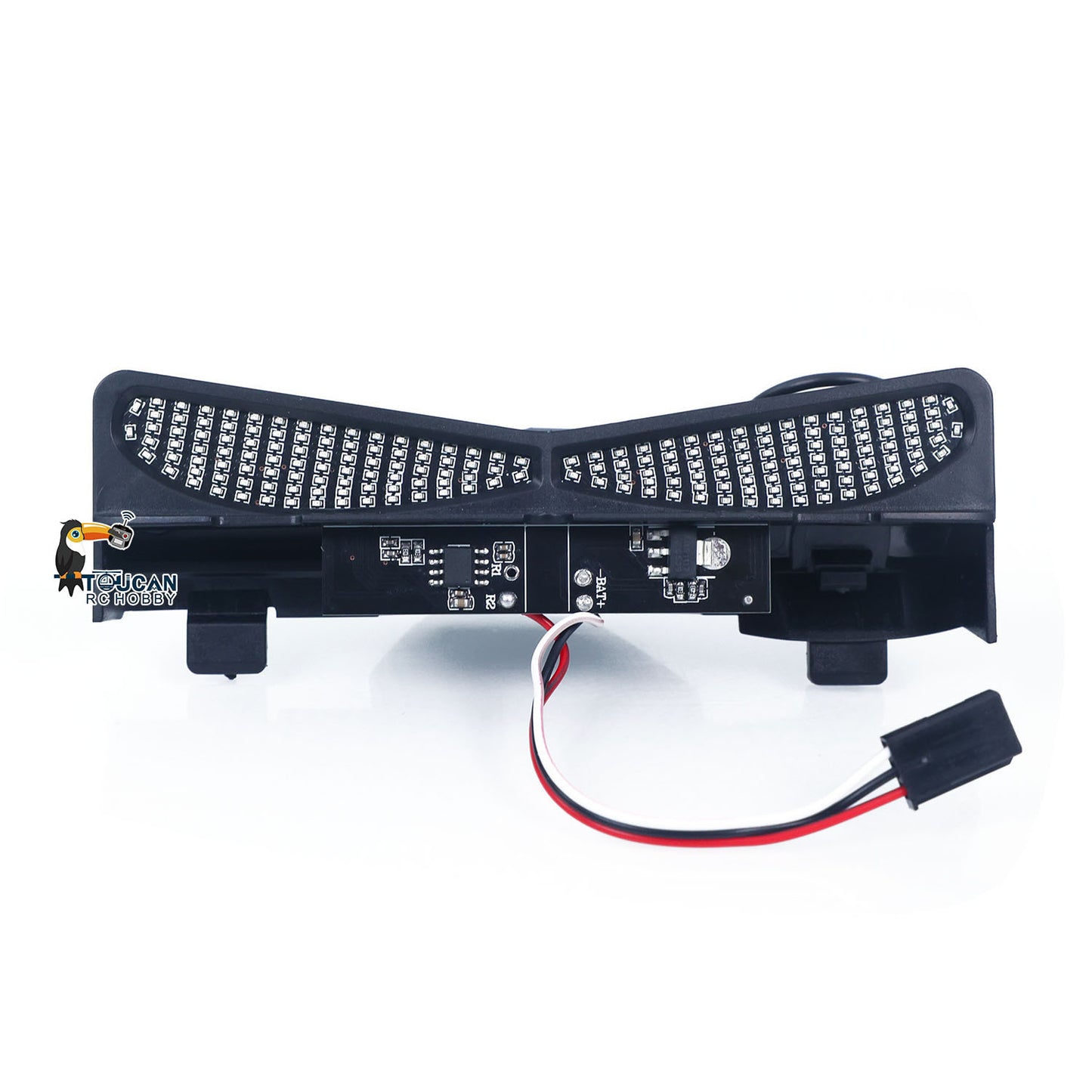 Demon Eye Light For DIY 1/18 RC HUINA 1501 1/14 TAMIYA Radio Control Tractor 56375 56360 56362 Truck Model Upgrade Parts