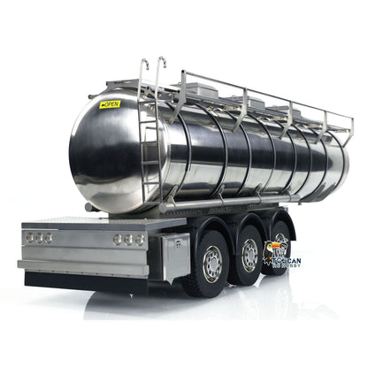 TOUCAN RC HOBBY ScaleClub 1/14 Metal 6*6 Semi-trailer Fuel Tank for RC Tractor Truck Transport Trailer Assembled and Un-painted DIY Models