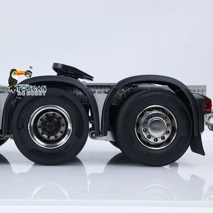 TOUCAN RC HOBBY ScaleClub 10x10 Metal Chassis for 1/14 DIY RC Tractor Truck R620 770S Remote Control Lorry Car Differential Lock Rear Axle Steering