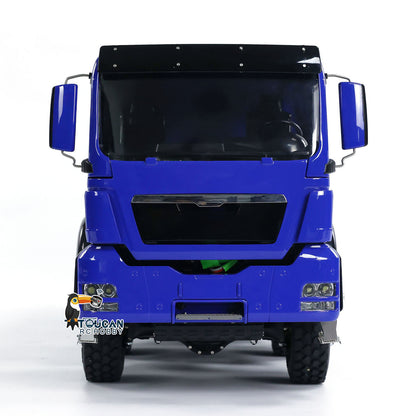 LESU 1/14 8x8 Metal Hydraulic RC Dump Truck 20130011 RTR Tipper Model FlySky I6S Radio Controller 2 Speed Transmission Brushless Motor Sound System