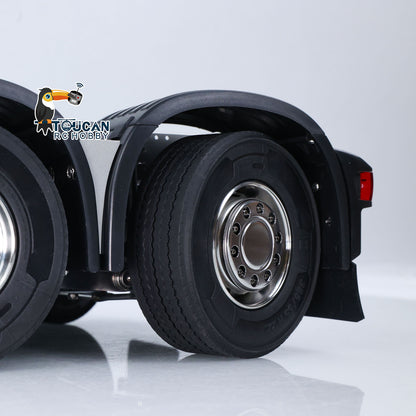 TOUCAN RC HOBBY ScaleClub 10x10 Metal Chassis for 1/14 DIY RC Tractor Truck R620 770S Remote Control Lorry Car Differential Lock Rear Axle Steering