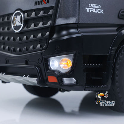 Fast Free Shipping for EU HUINA 1/14 Remote Control Dump Truck 12CH RC Tipper Finished Model Toy Gift RTR Light Sound Effects Radio USB Charging Cable