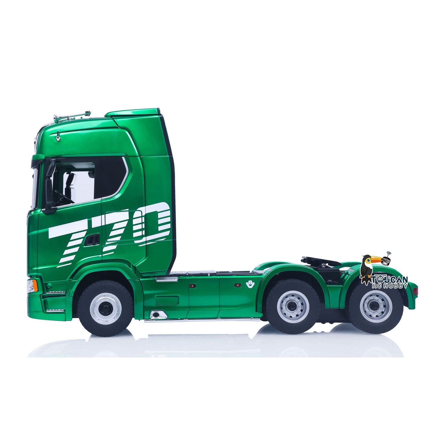 In Stock RTR HUINA 1/18 Remote Control Tractor Truck SC 770S 1501 6X4 Plastic RC Lorry Car Lights Sound System Assembled Finished Model