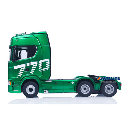 IN Stock HUINA 770S 1/18 Plastic 6x4 RC Tractor Truck 1501 PRO with 19CH 2.4G Radio Controller Light Sound for Hobbyists Outdoor Play