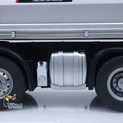 US Stock HUINA 1/14 Remote Control Dump Truck 12CH RC Tipper Finished Model Toy Gift RTR Light Sound Effects Radio USB Charging Cable