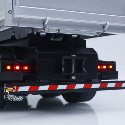 In Stock HUINA 1/14 Remote Control Dump Truck 12CH RC Tipper Finished Model Toy Gift RTR Light Sound Effects Radio USB Charging Cable