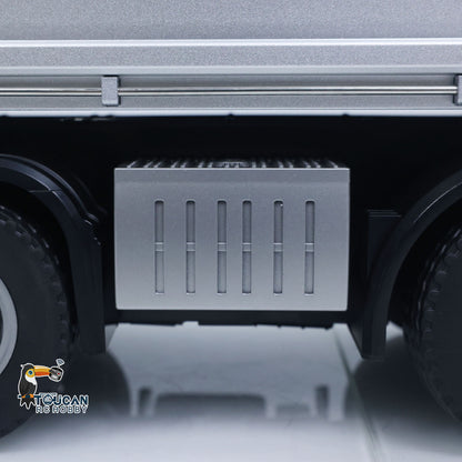 In Stock HUINA 1/14 Remote Control Dump Truck 12CH RC Tipper Finished Model Toy Gift RTR Light Sound Effects Radio USB Charging Cable