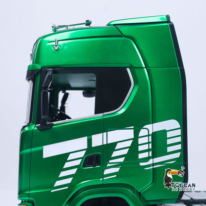 In Stock RTR HUINA 1/18 Remote Control Tractor Truck SC 770S 1501 6X4 Plastic RC Lorry Car Lights Sound System Assembled Finished Model