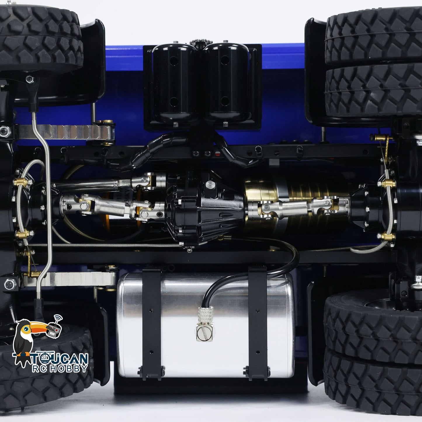 LESU 1/14 8x8 Metal Hydraulic RC Dump Truck 20130011 RTR Tipper Model FlySky I6S Radio Controller 2 Speed Transmission Brushless Motor Sound System