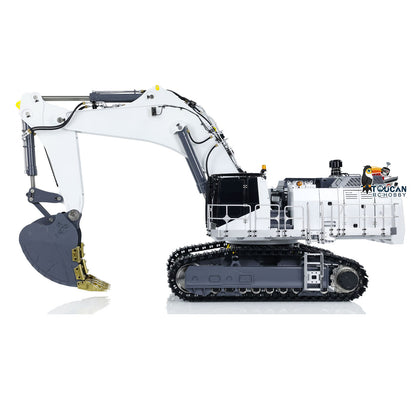 1:14 LESU RC Hydraulic Excavator AOUE 9150 Metal RTR Remote Control Digger Model ESC Motor Light System FlySky PL18EV Battery