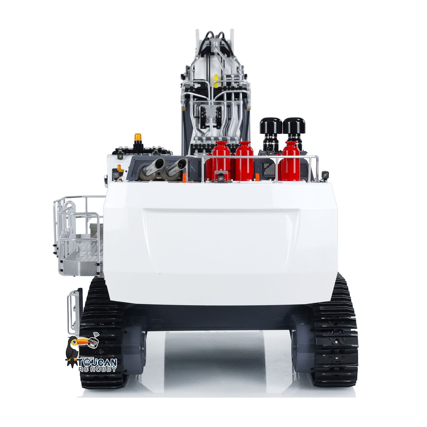 1:14 LESU RC Hydraulic Excavator AOUE 9150 Metal RTR Remote Control Digger Model ESC Motor Light System FlySky PL18EV Battery