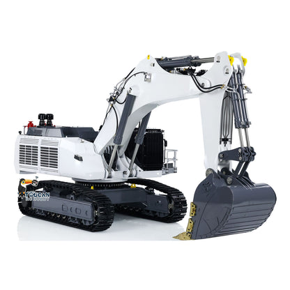 1:14 LESU RC Hydraulic Excavator AOUE 9150 Metal RTR Remote Control Digger Model ESC Motor Light System FlySky PL18EV Battery