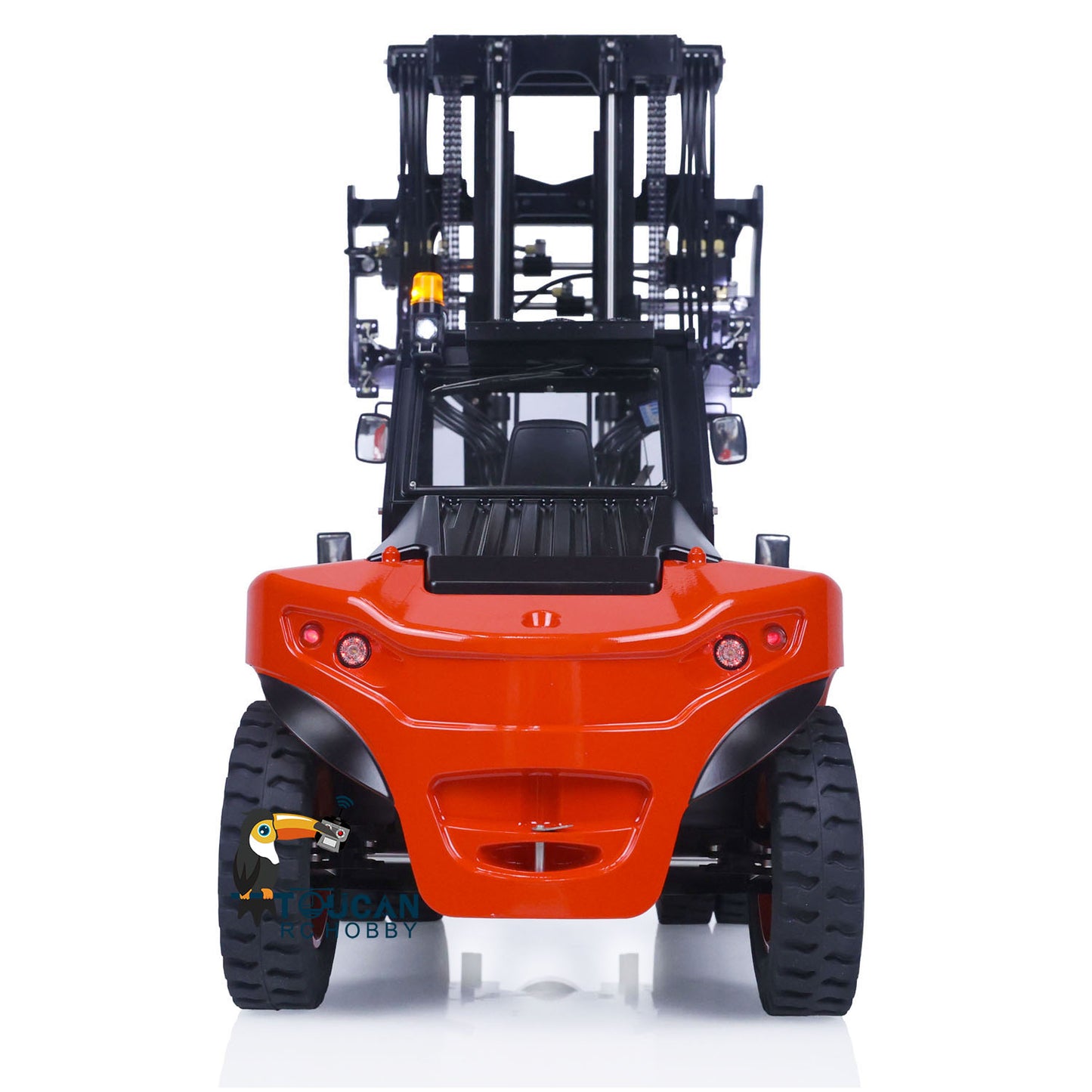 LESU 1/14 RTR Hydraulic RC forklift Aoue-LD160S for Truck Painted Assembled Model W/ Openable Door Sound Light System