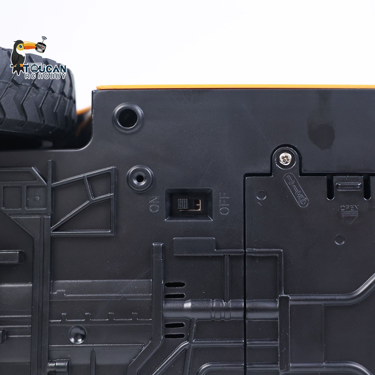 Fast Free Shipping for EU HIUNA 577 1/14 RC Electric Lifting Remote Control Forklift Model Construction Vehicle Battery Light Sound Effect Battery