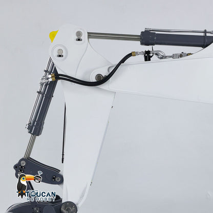 1:14 LESU RC Hydraulic Excavator AOUE 9150 Metal RTR Remote Control Digger Model ESC Motor Light System FlySky PL18EV Battery