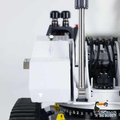 1:14 LESU RC Hydraulic Excavator AOUE 9150 Metal RTR Remote Control Digger Model ESC Motor Light System FlySky PL18EV Battery