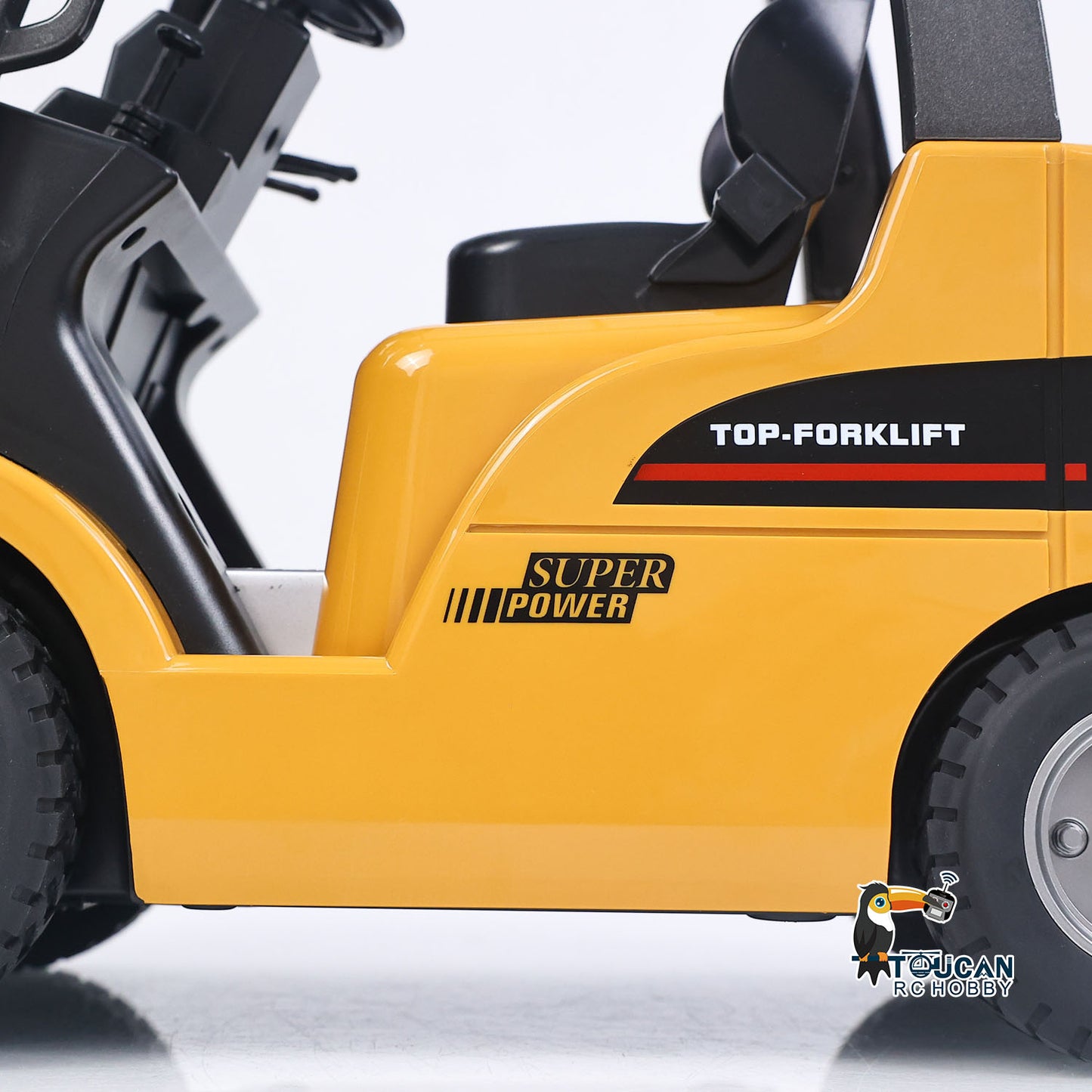US Stock HIUNA 577 1/14 Electric Lifting Remote Control Forklift Model RC Construction Vehicle Battery Light Sound Effect Battery