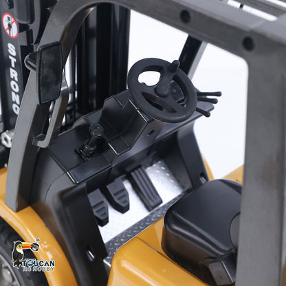 Fast Free Shipping for EU HIUNA 577 1/14 RC Electric Lifting Remote Control Forklift Model Construction Vehicle Battery Light Sound Effect Battery