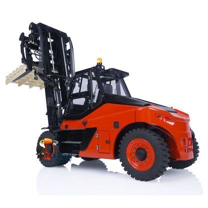 LESU AOUE LD160S 1/14 Metal Hydraulic RC Forklift FlySky ST8 Remote Controller and SR12 Receiver 6 Ways Reversing Valve Sound Light System